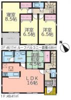 いわき市四倉町　第15　クレイドルガーデン　新築分譲住宅　9棟　6～9号棟　四倉駅 徒歩10分