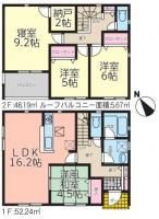 いわき市四倉町　第15　クレイドルガーデン　新築分譲住宅　9棟　6～9号棟　四倉駅 徒歩10分