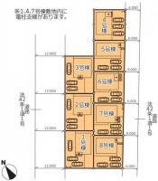 いわき市平豊間第8　クレイドルガーデン　新築分譲住宅7棟　海が目の前　5～8号棟